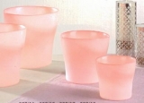 Opaque pink 308/15 Glastoepfe